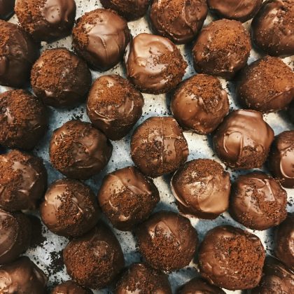Salted Caramel Truffles, 12 pc